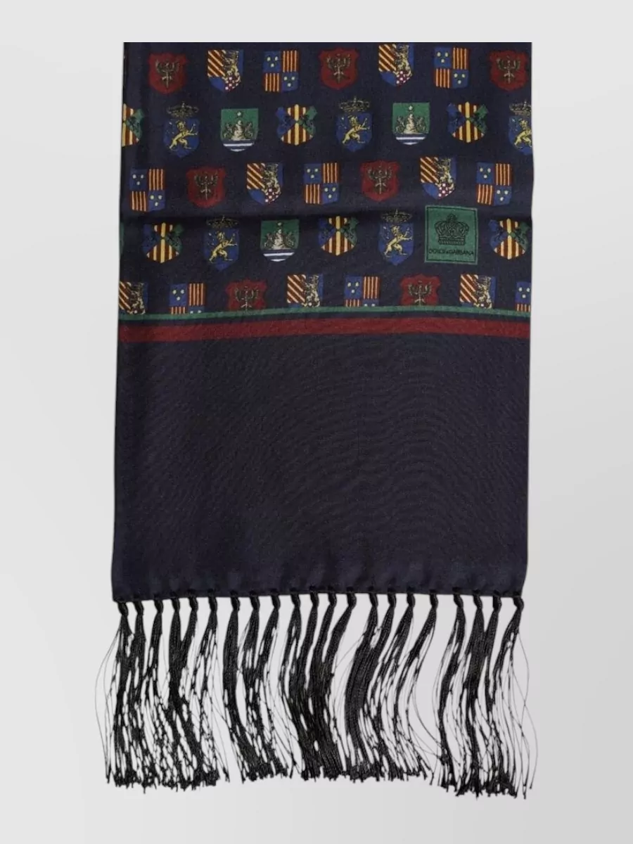 Dolce&Gabbana Silk Printed Scarf