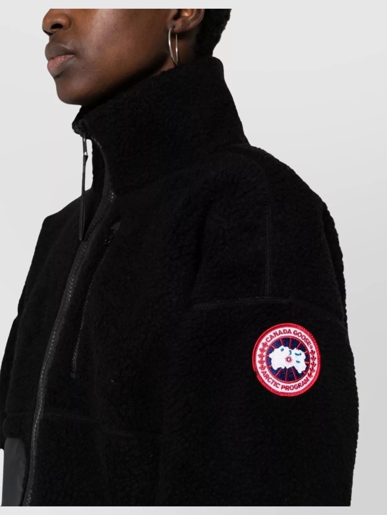Canada Goose Short Down Jacket Funnel Neck