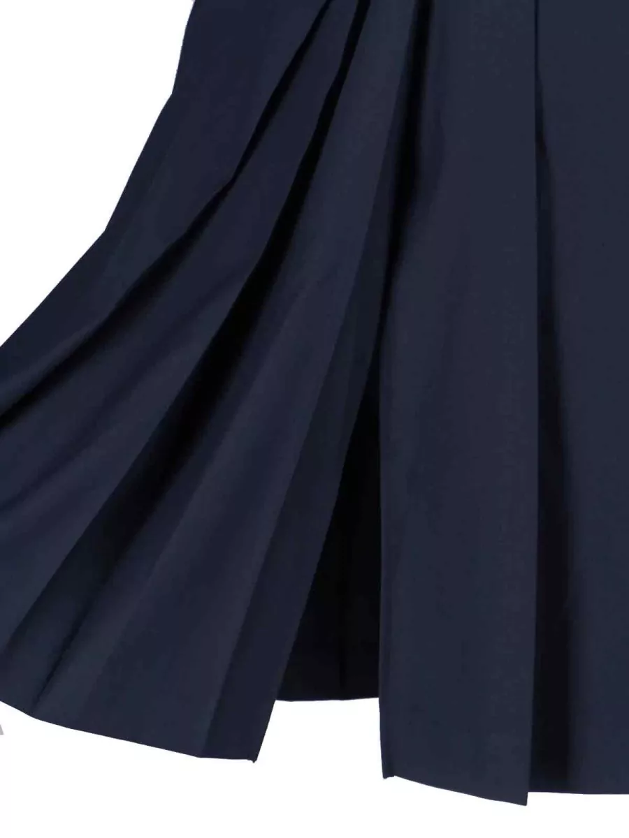 Dunst Midi Pleated Skirt