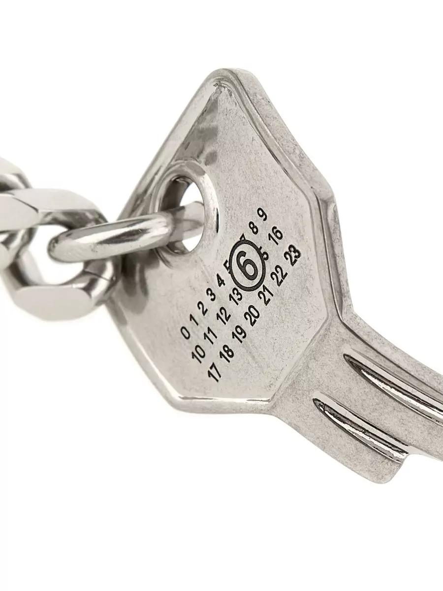 Mm6 Maison Margiela Brass Key Chain Bracelet