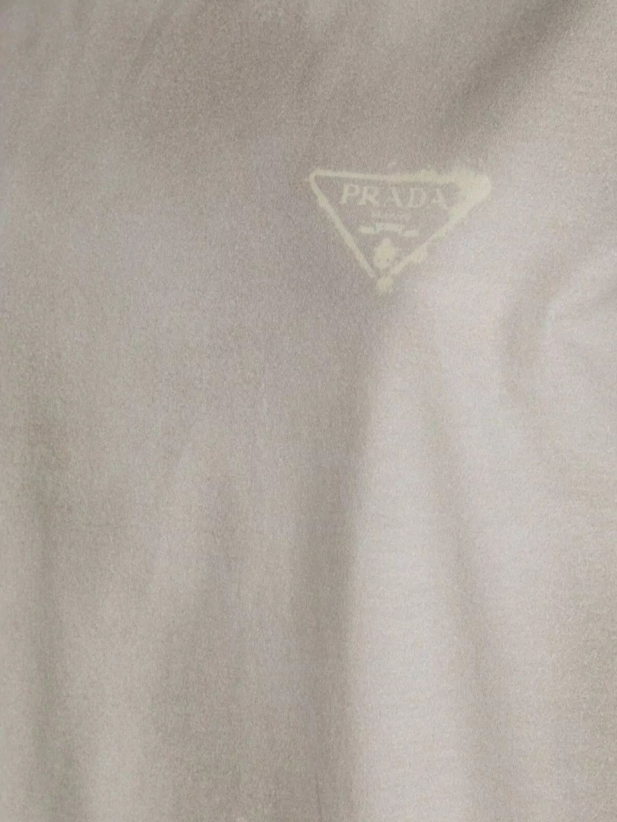 Prada Crew Neck Short Sleeve Tie-Dye T-Shirt