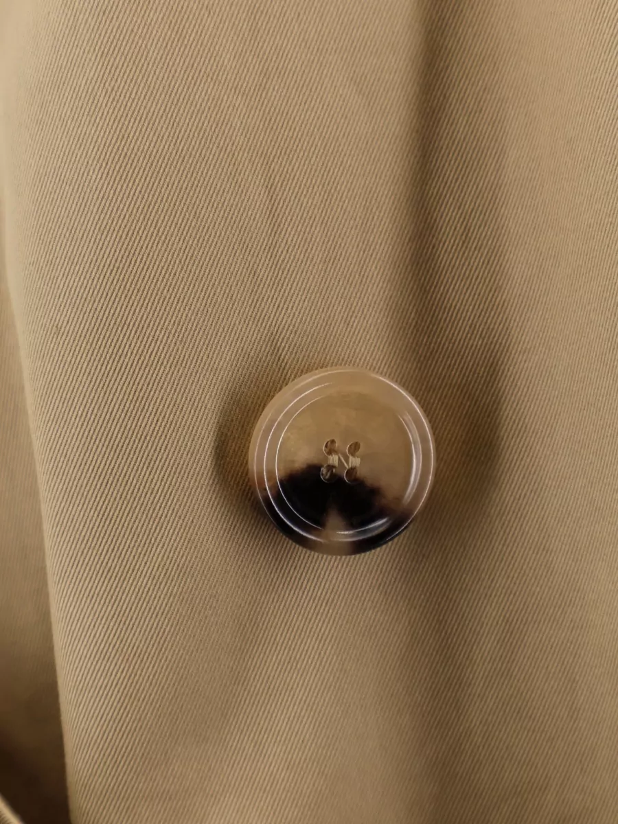 Burberry Belmont Cotton Trench Coat Storm Flap