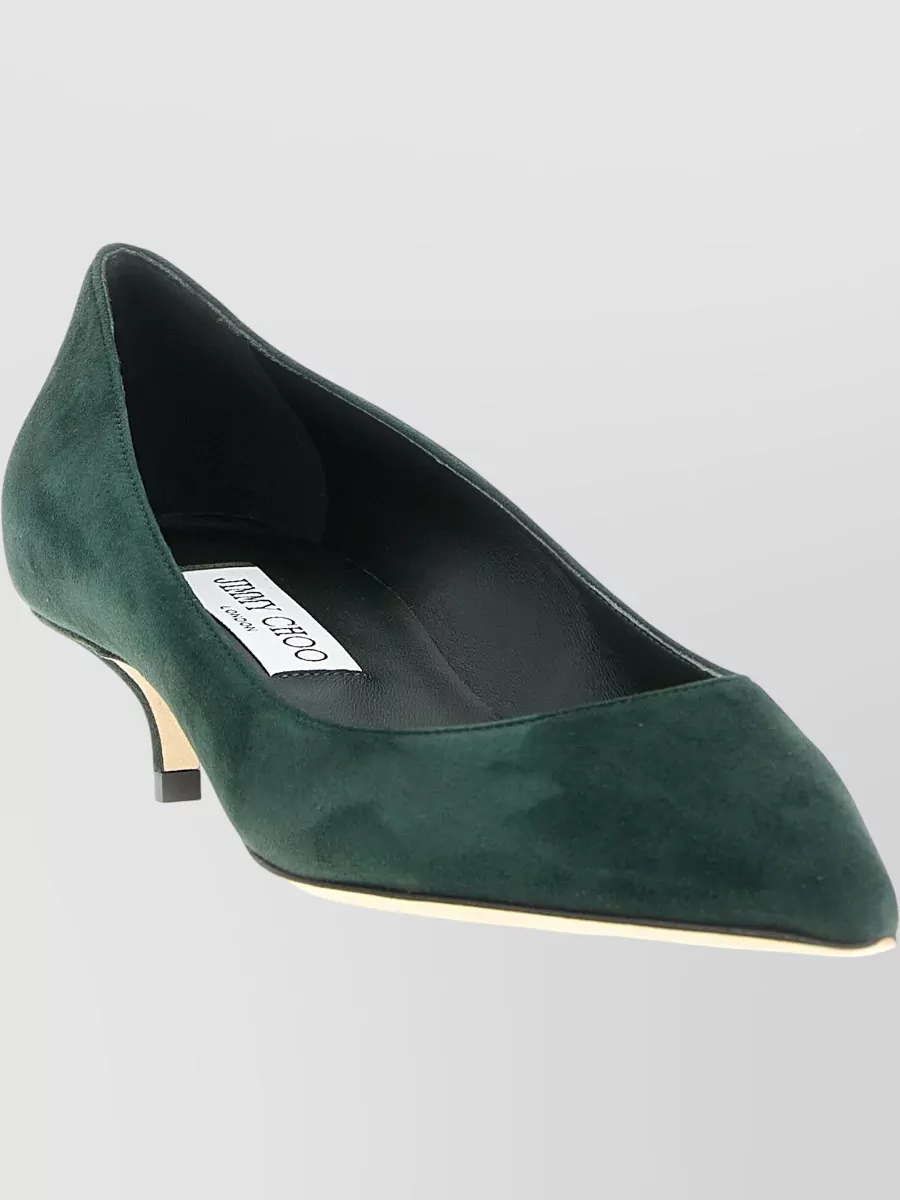 Jimmy Choo Amelia Pumps Kitten Heel Pointed Toe