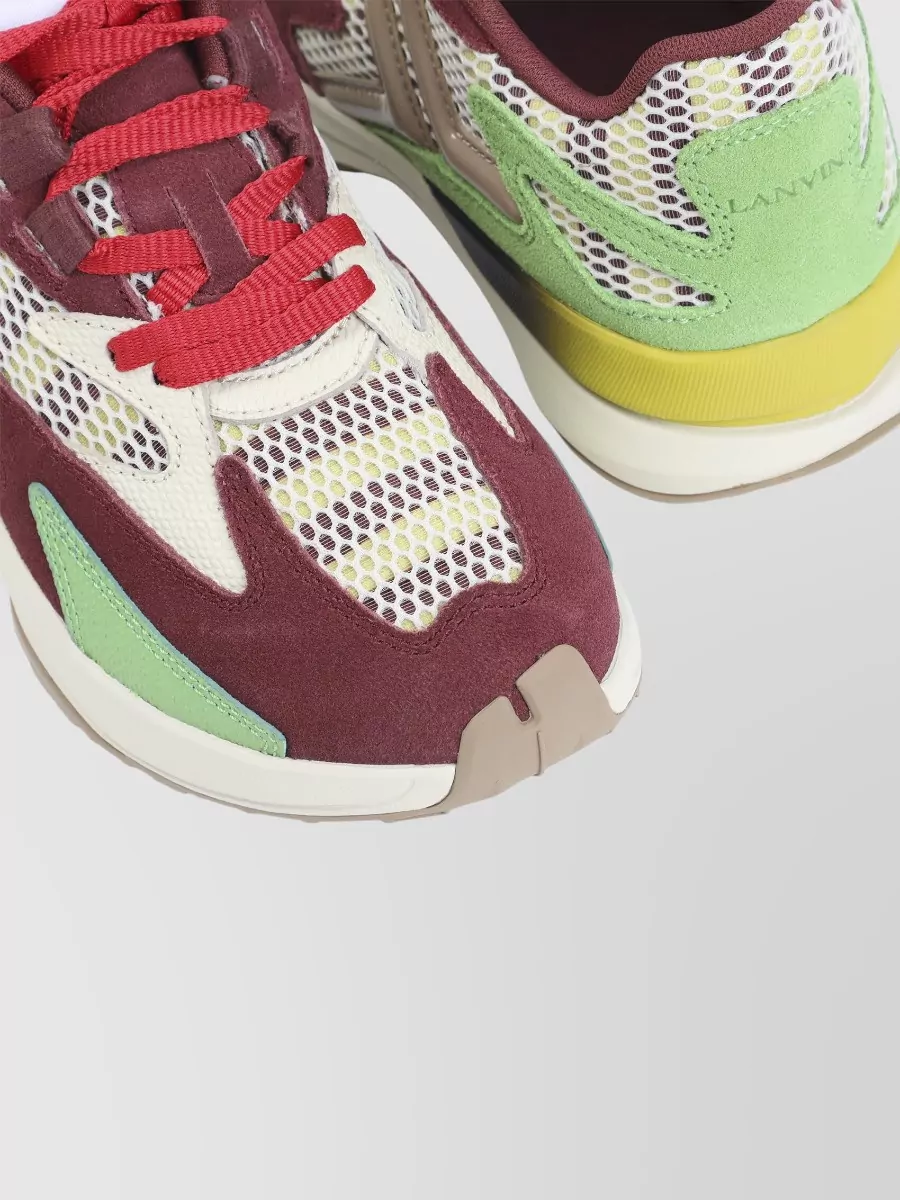 Lanvin Leather Low-Top Sneakers