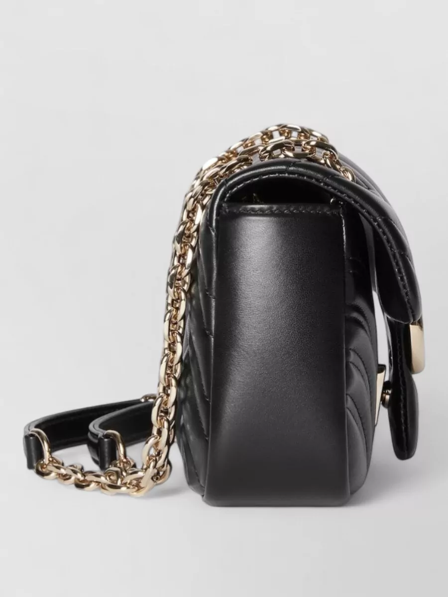 Gucci Gg Marmont Small Leather Shoulder Bag