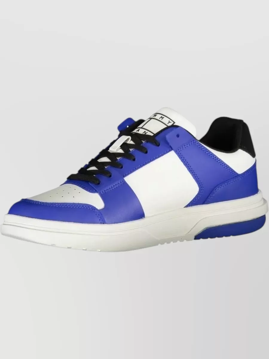 Tommy Hilfiger Leather Lace-Up Sneakers
