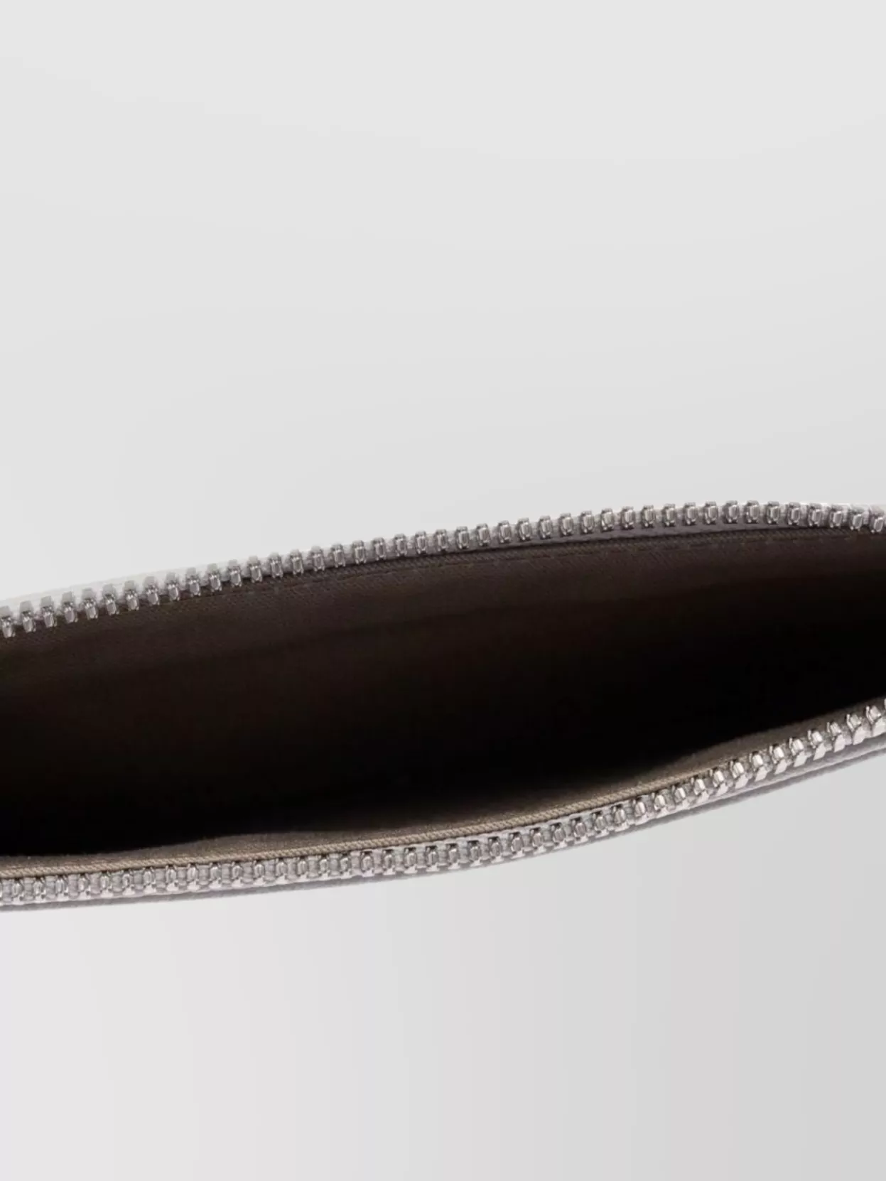 Emporio Armani Textured Finish Zipped Card Holder