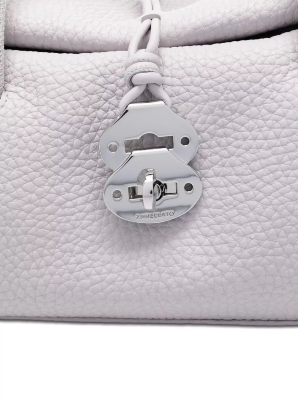 Zanellato Pebbled Texture Small Leather Handbag