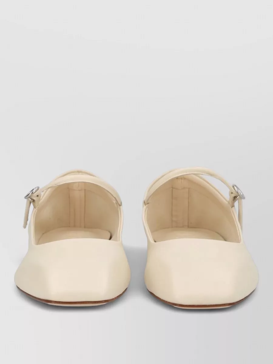 Aeyde leather mary jane ballerina shoes