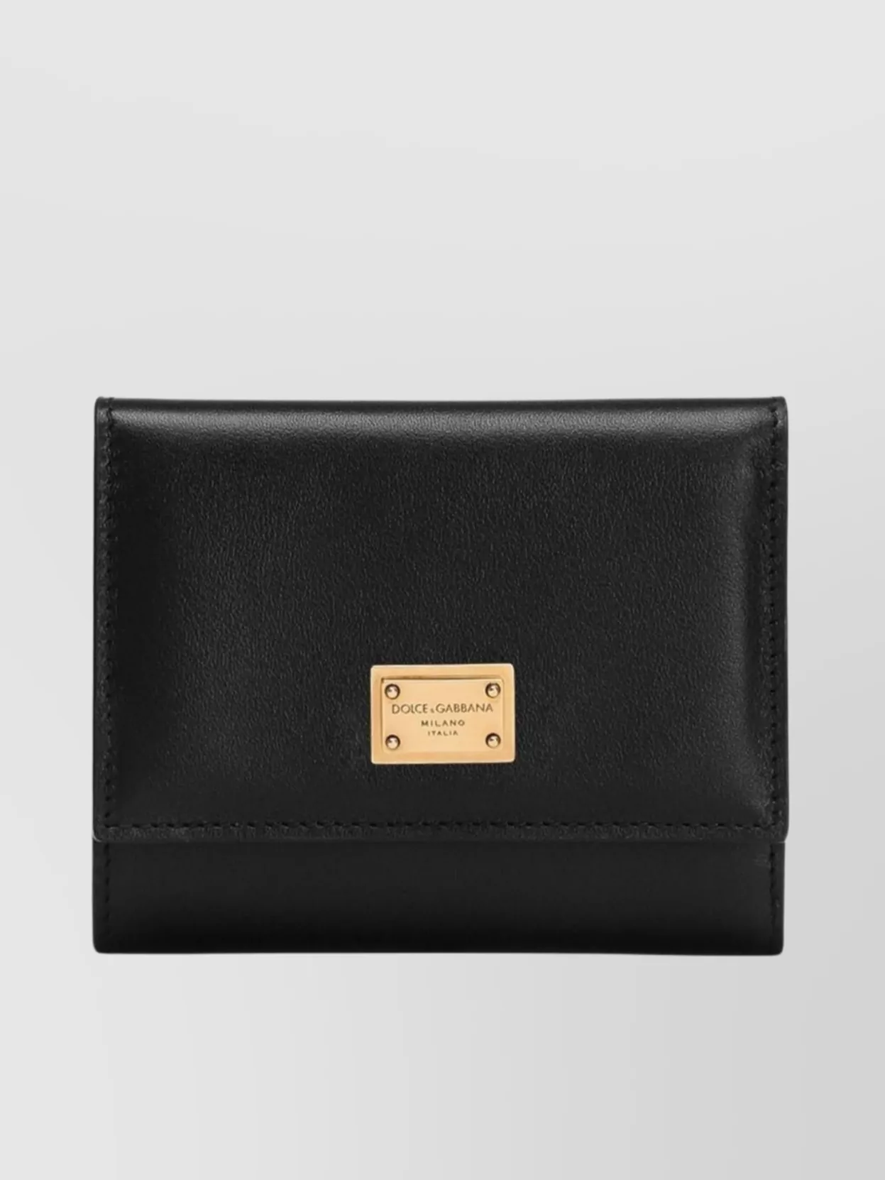 Dolce & Gabbana Gold-tone Hardware Wallets With Timeless Style