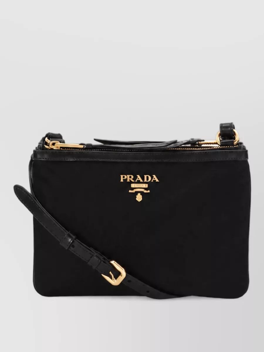 Prada re-edition nylon clutch bag