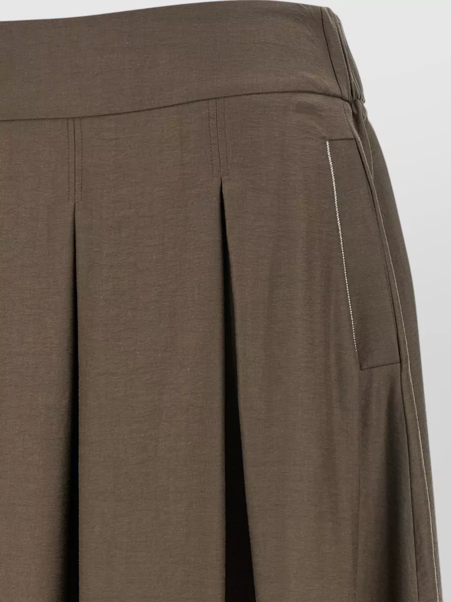 Peserico Pleated Skirt