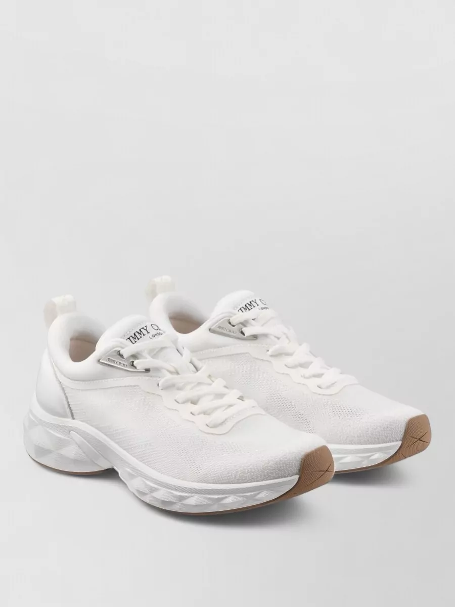 Jimmy Choo Leather Low-Top Sneakers