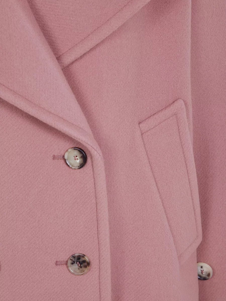 Chloé Wool Turtleneck Fitted Jacket