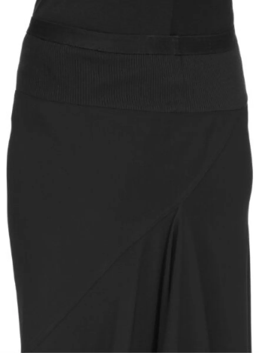 Rick Owens Asymmetric Midi Skirt