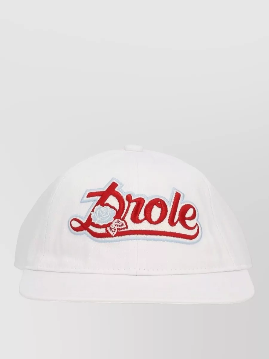 Drôle De Monsieur cotton baseball cap