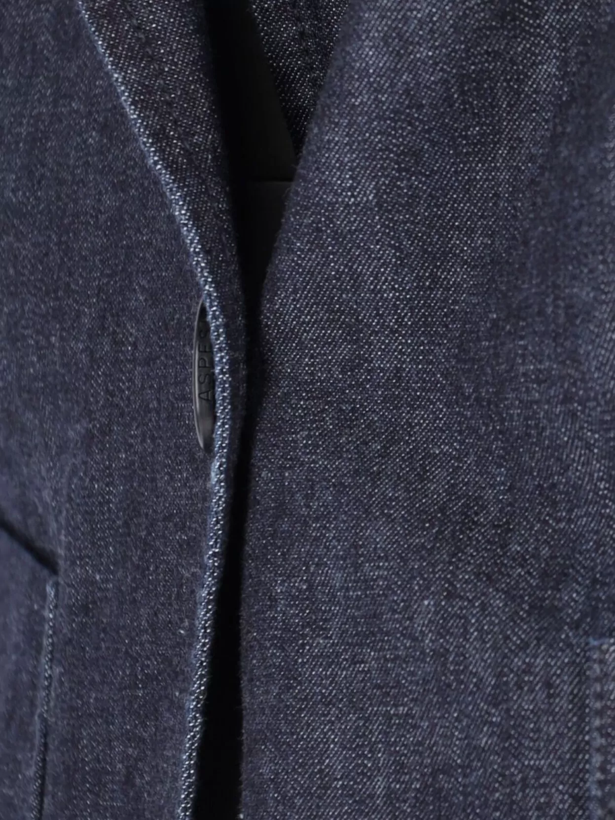 Aspesi Jacket Notched Lapel Front Pockets Long Sleeves