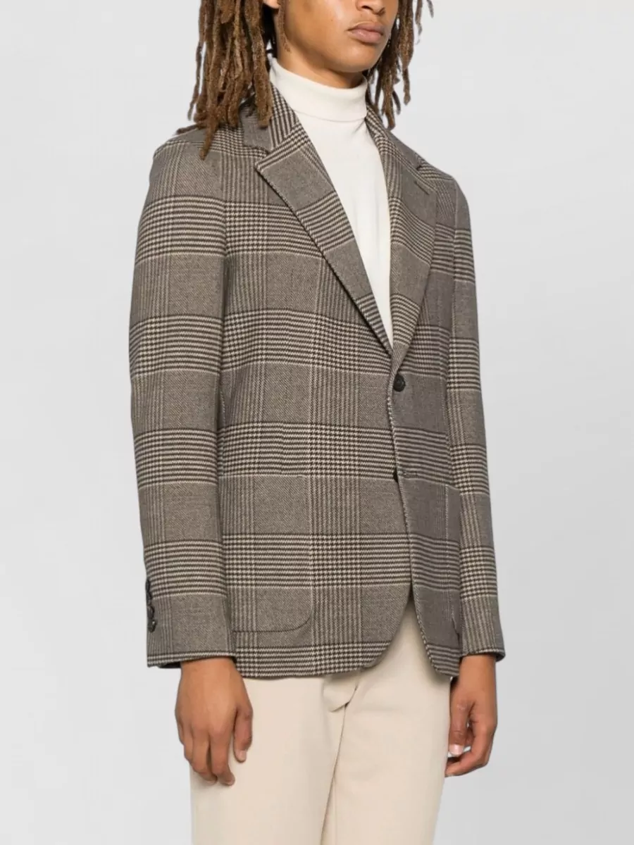 Circolo 1901 Checked Single-Breasted Blazer
