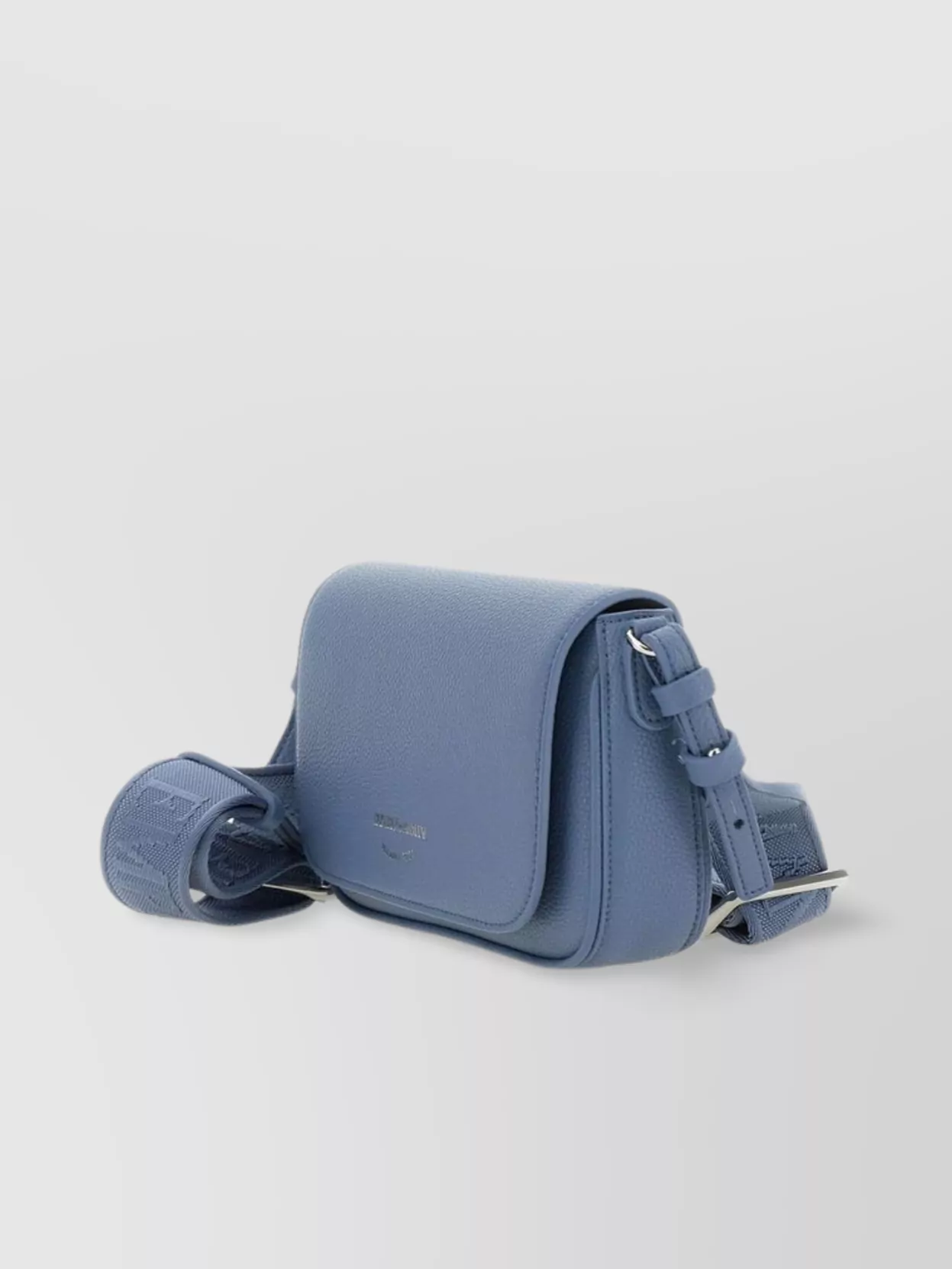 Emporio Armani Vegan Leather Shoulder Bag With Flap