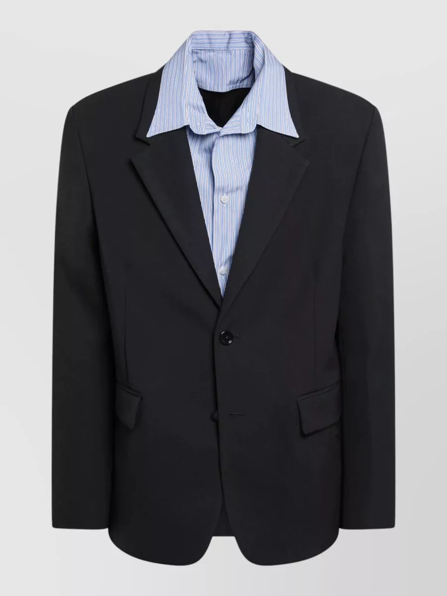 Balenciaga wool suit jacket