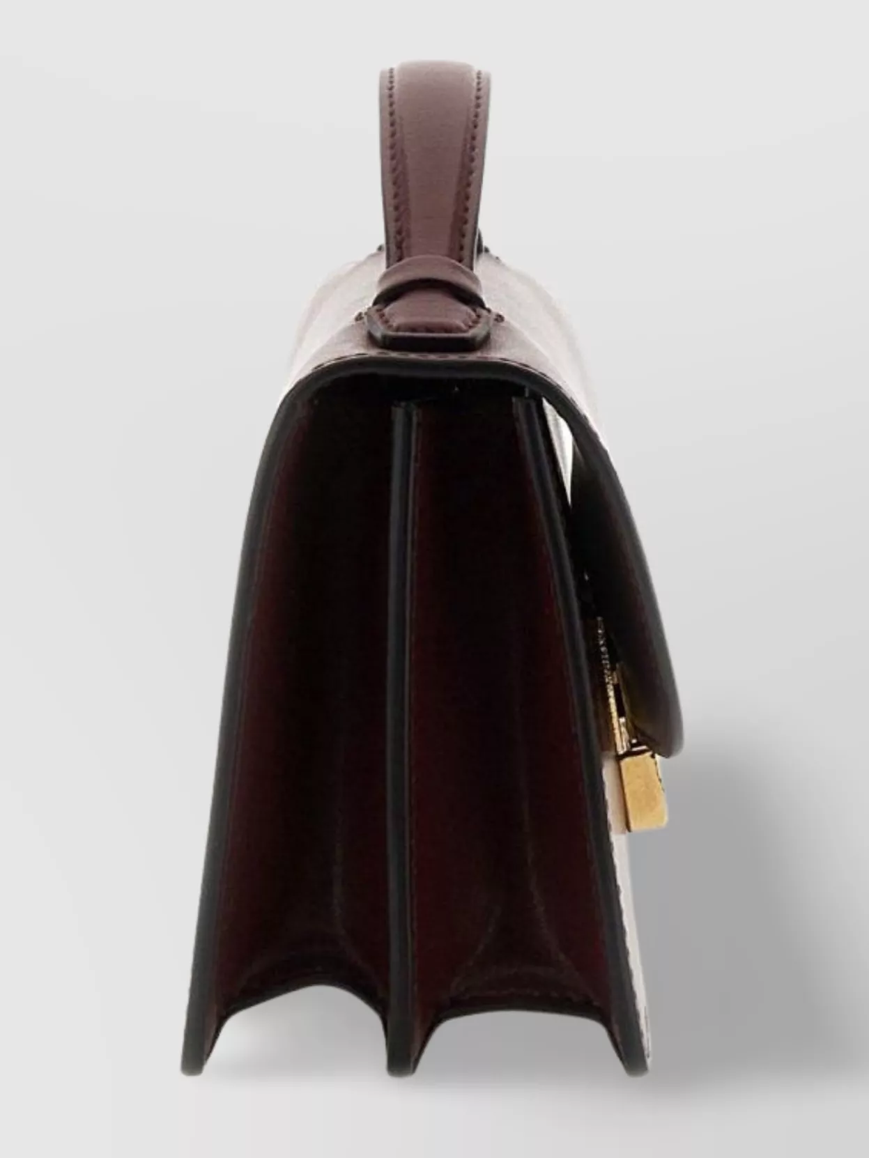 Dia Hobo Bag In Burgundy Smooth Leather – Victoria Beckham Inc