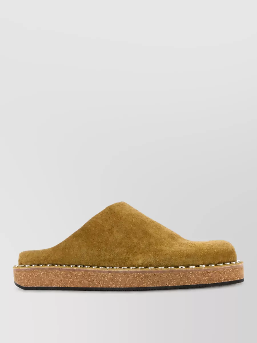 Loewe Paula's Ibiza suede slides