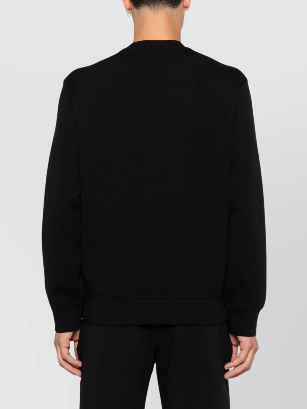 Emporio Armani Crewneck Cotton Sweatshirt Chest Pocket