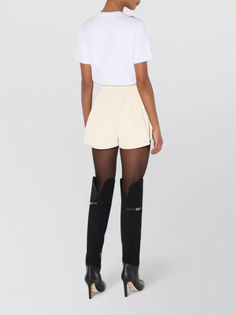 Elisabetta Franchi Cotton Knee-Length Shorts