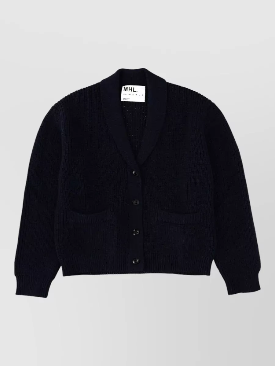 Margaret Howell merino wool relaxed-fit cardigan