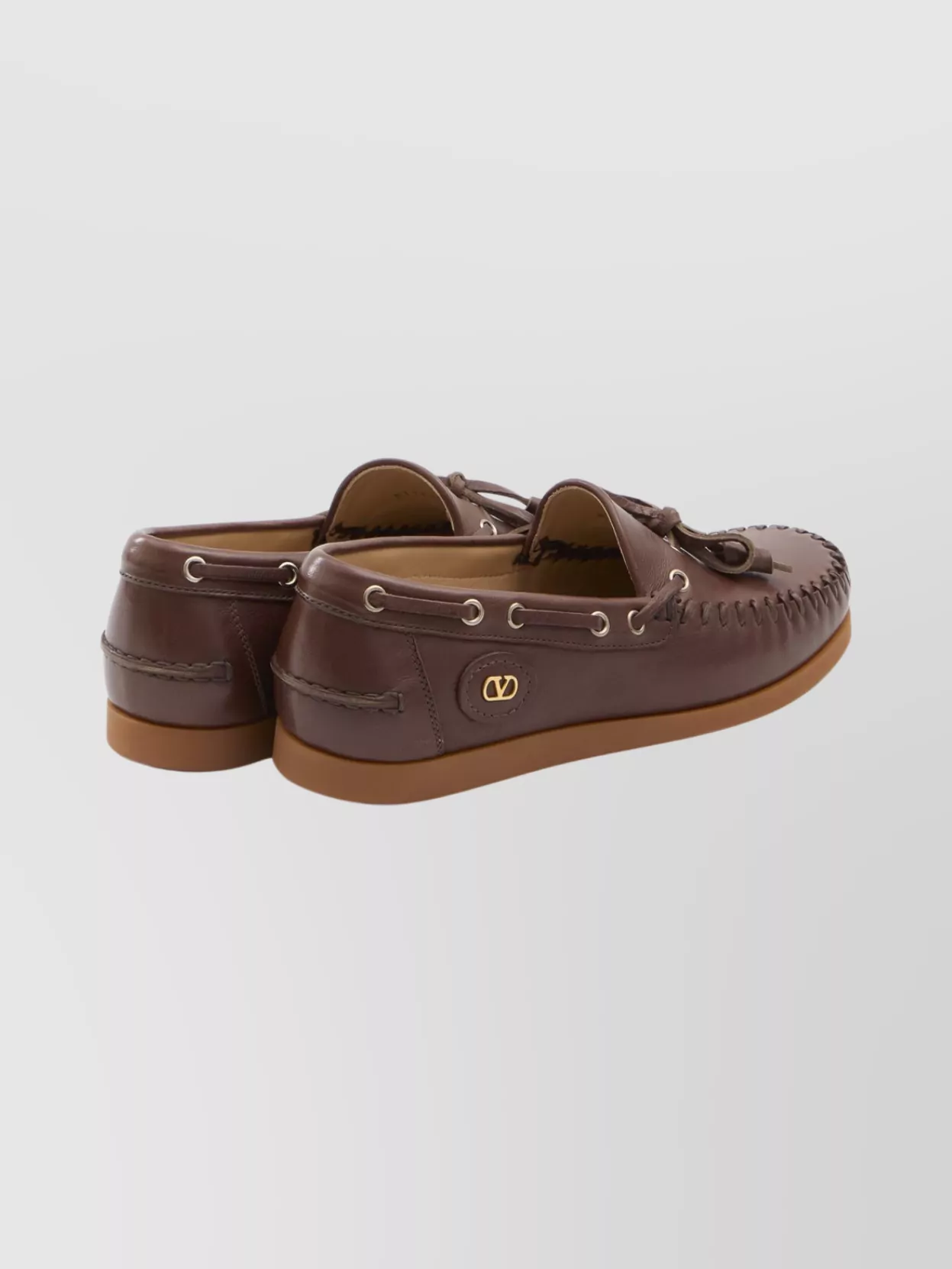 Valentino Garavani Round Toe Loafers Decorative Tassels