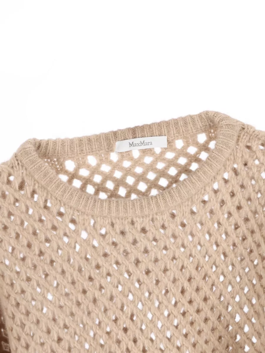 Max Mara Cashmere Silk Crewneck Sweatshirt