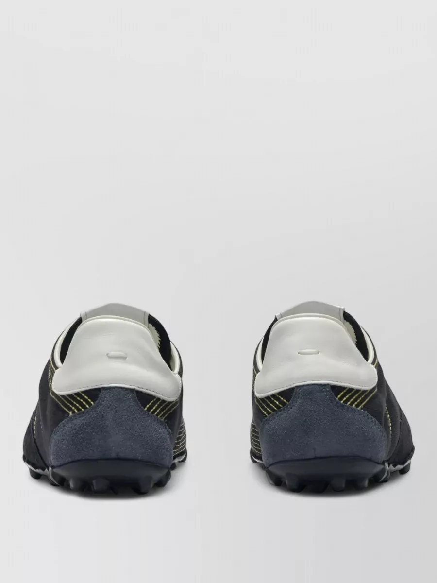 Maison Margiela Cotton Lace-Up Sneakers