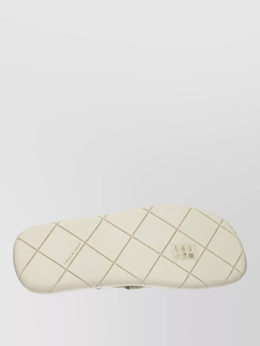 Bottega Veneta Textile Slides
