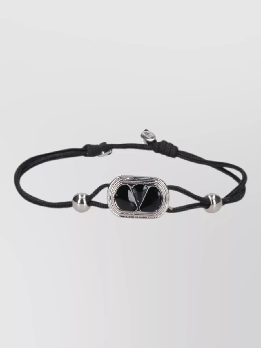 Valentino Garavani Logo Charm Bracelet