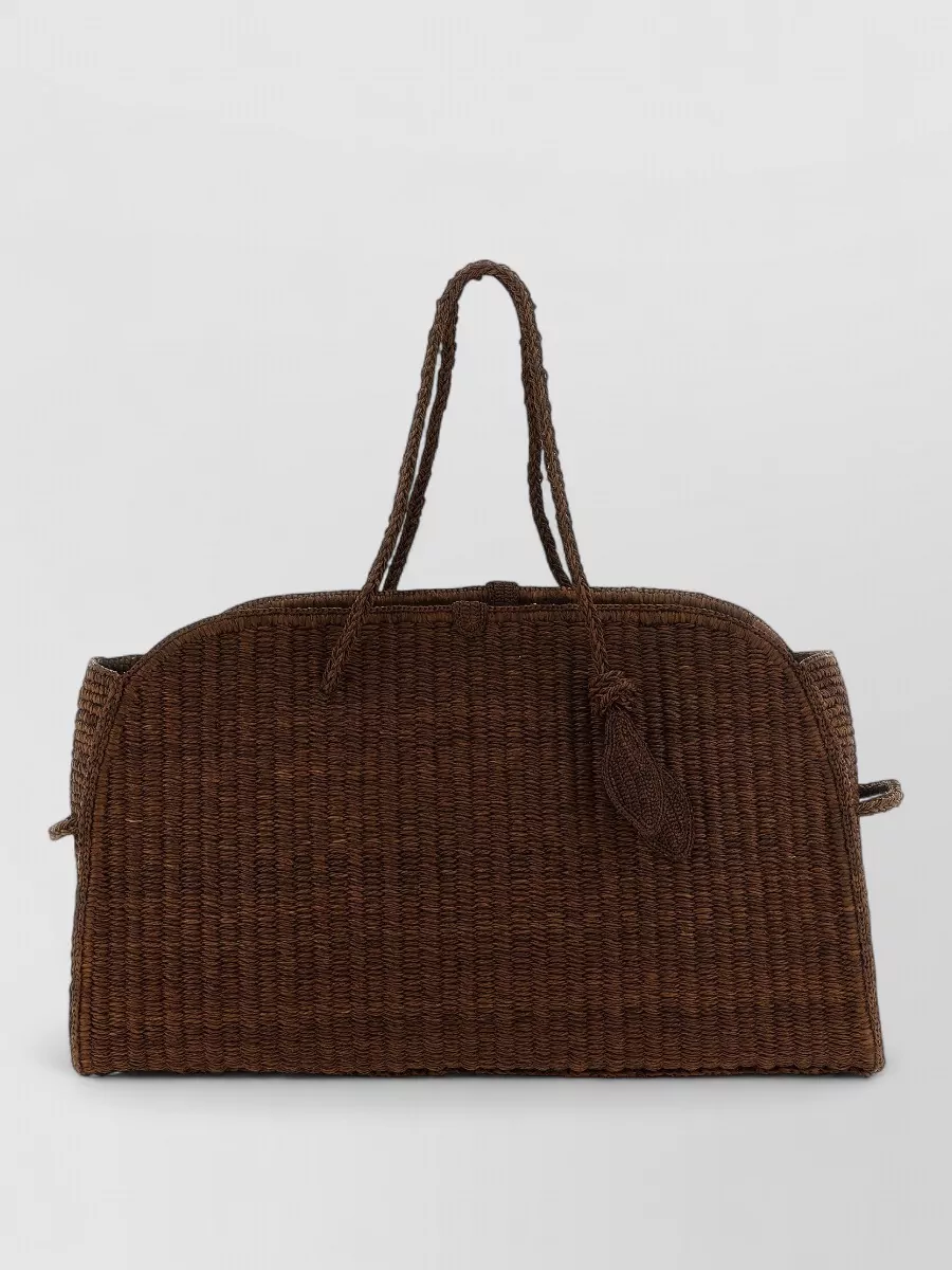 Jacquemus le turismo raffia beach bag