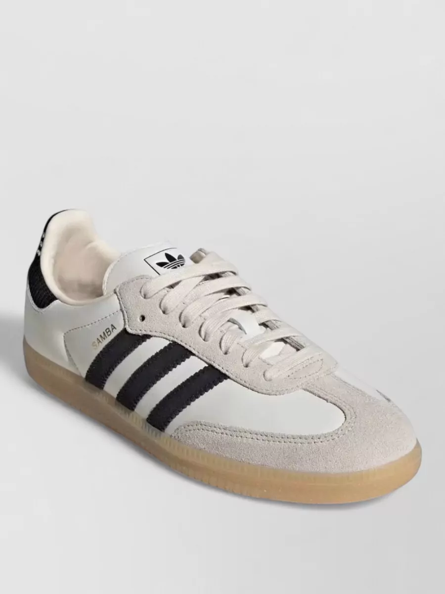 Adidas leather low-top sneakers