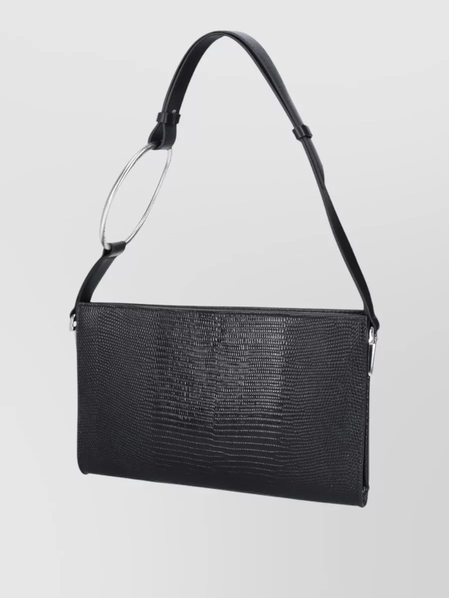 Dondup Calf Leather Shoulder Bag