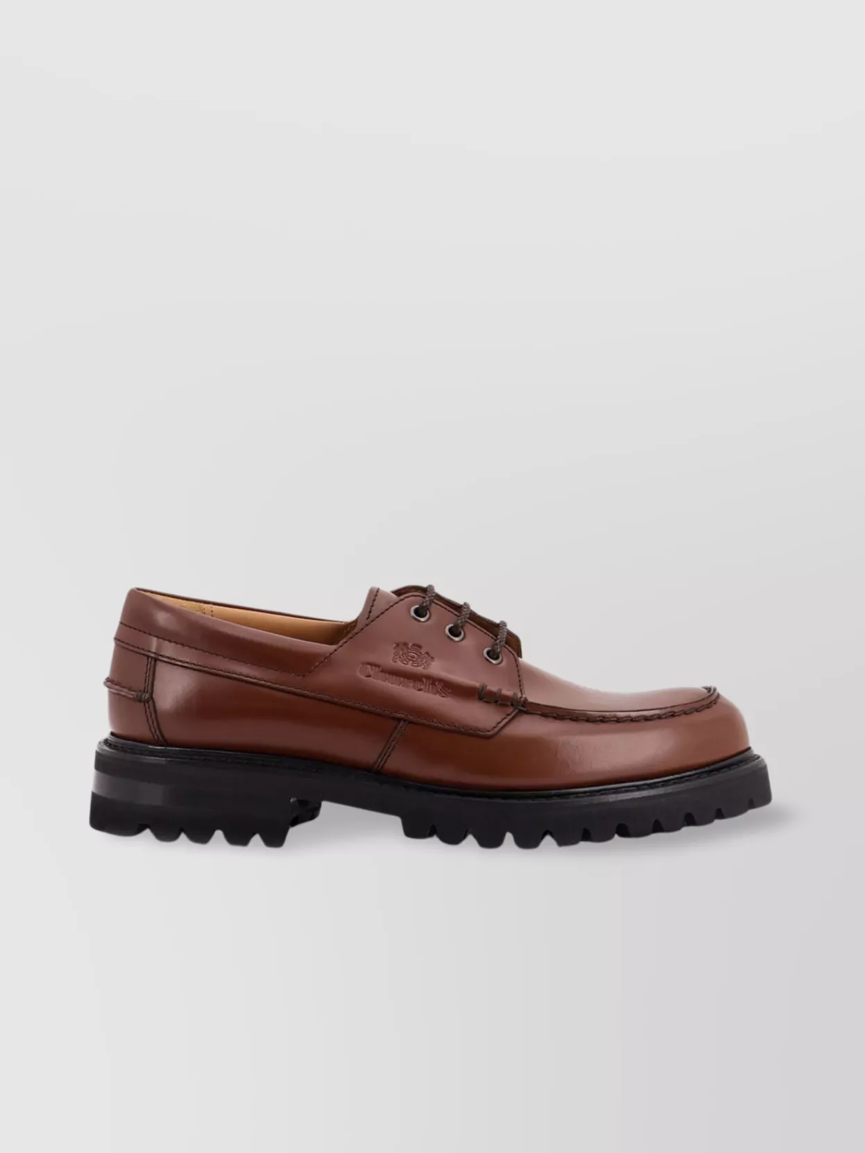 Church's Lace Up Boat Shoes With Chunky Sole