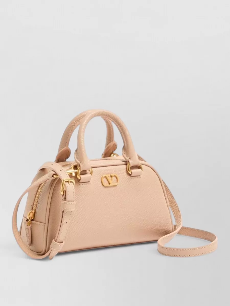 Valentino Garavani Vlogo Signature Mini Leather Shoulder Bag