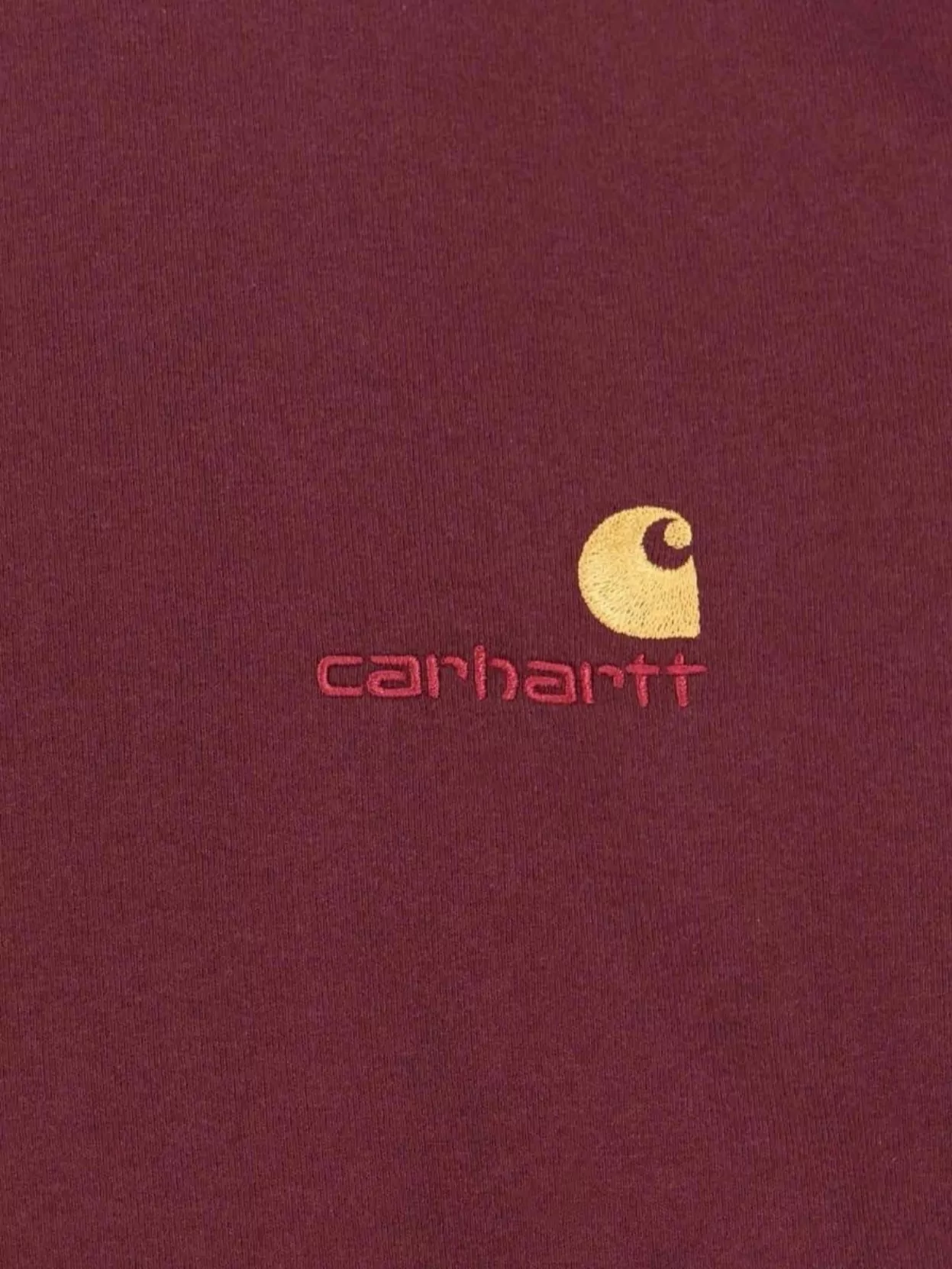 Carhartt Wip Crew Neck Short Sleeve T-Shirt Design