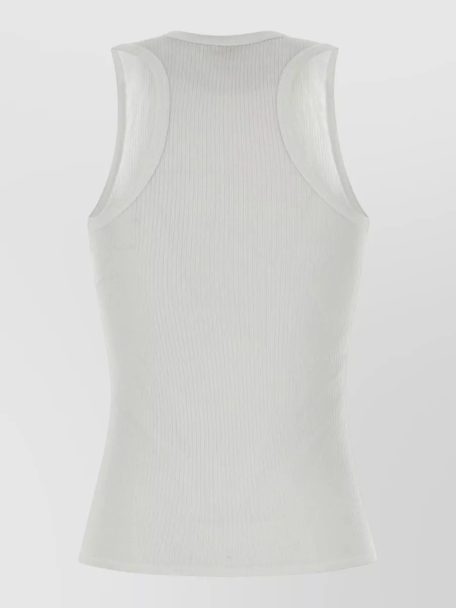 The Row Ribbed Cotton Tank Top