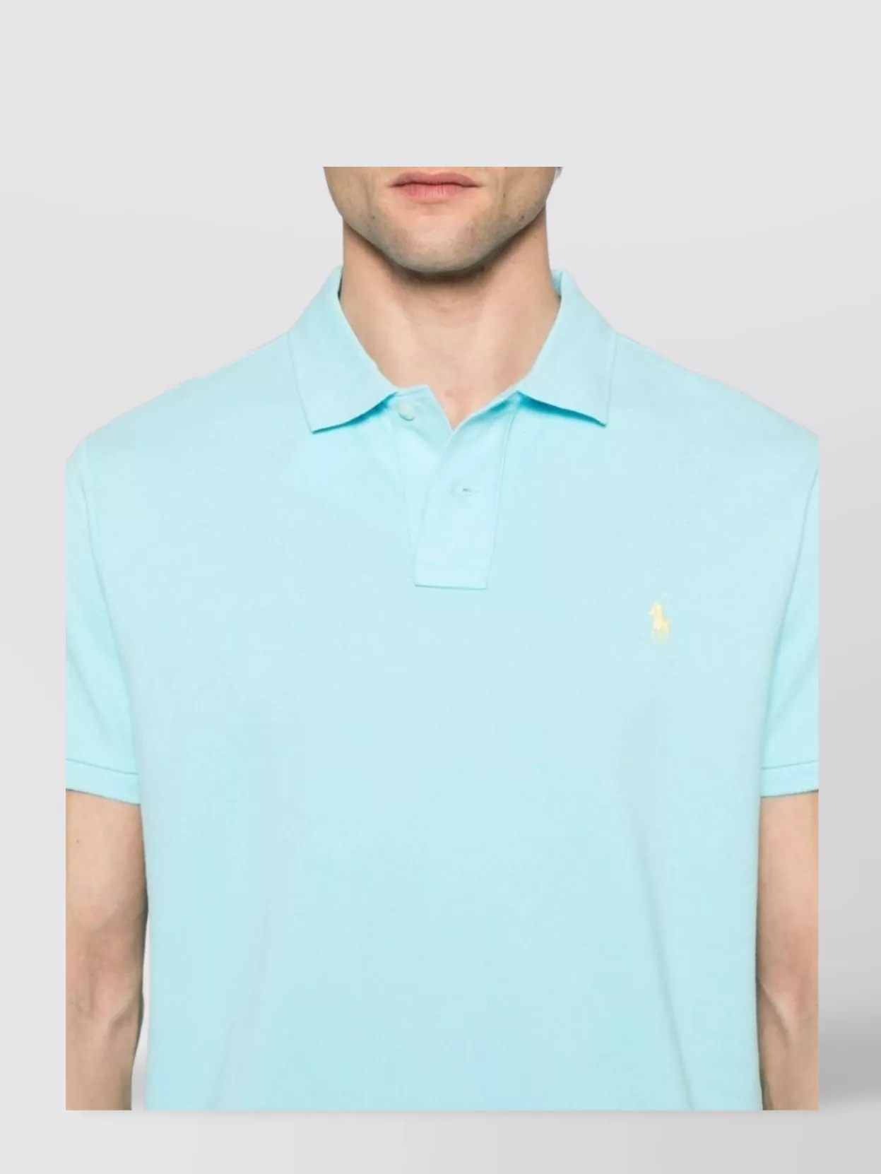 Ralph Lauren Polo Logo Shirt Collar