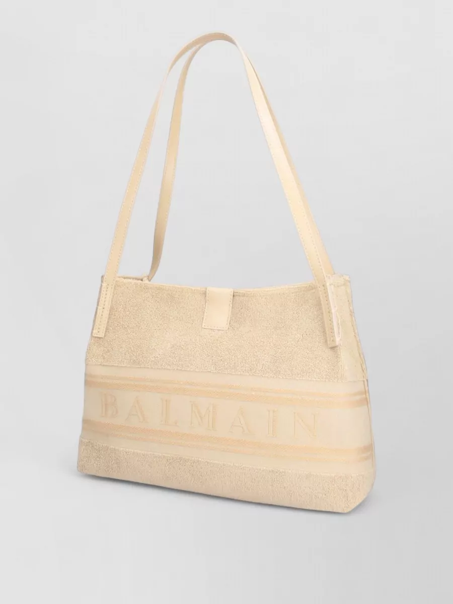 Balmain Cotton Shoulder Bag