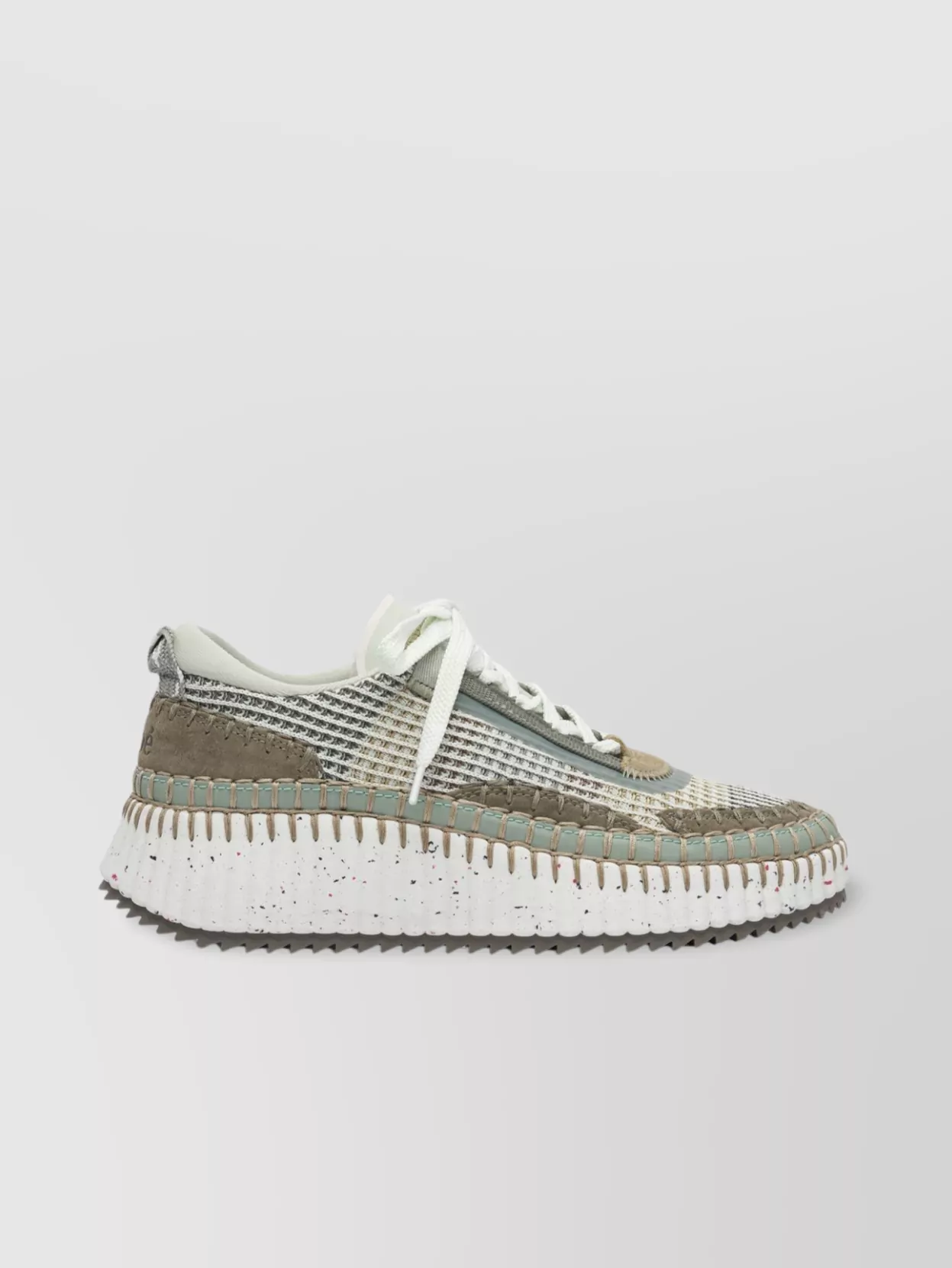 Shop Chloé Sneakers Low-top Textured Sole