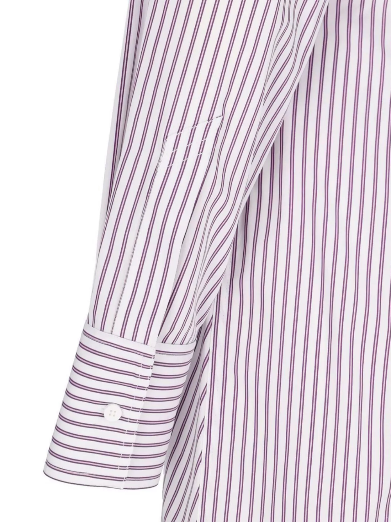The Attico Knee Length Dress With Long Cuffed Sleeves