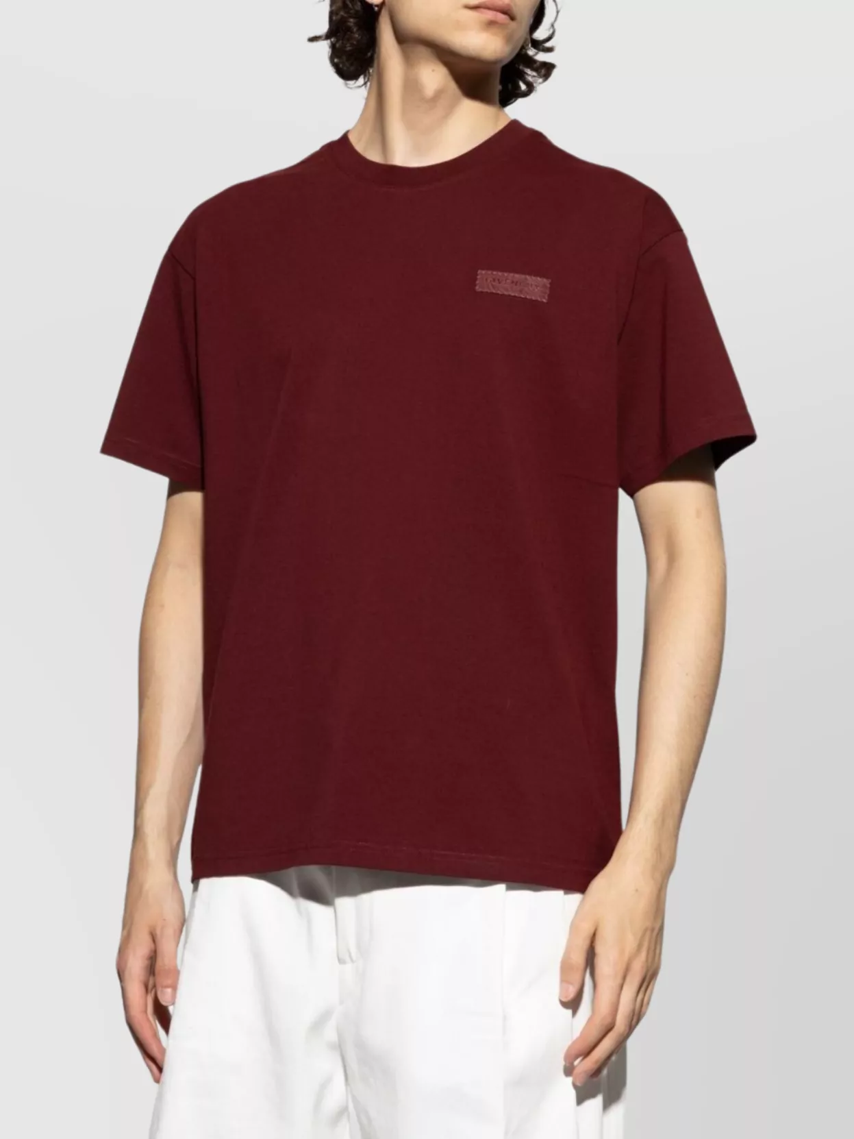 Givenchy Logo Crewneck T-Shirt With Short Sleeves