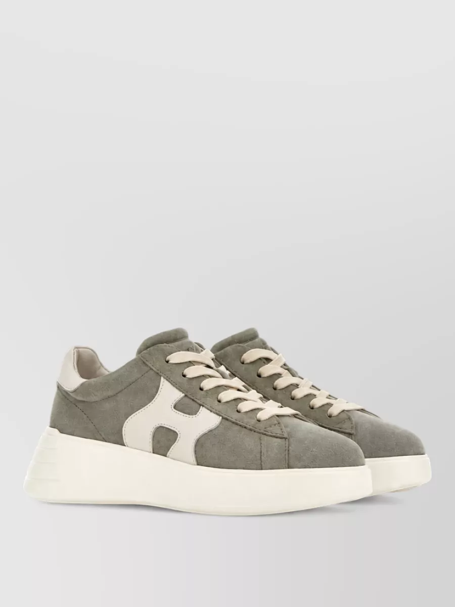 Hogan leather lace up shoes