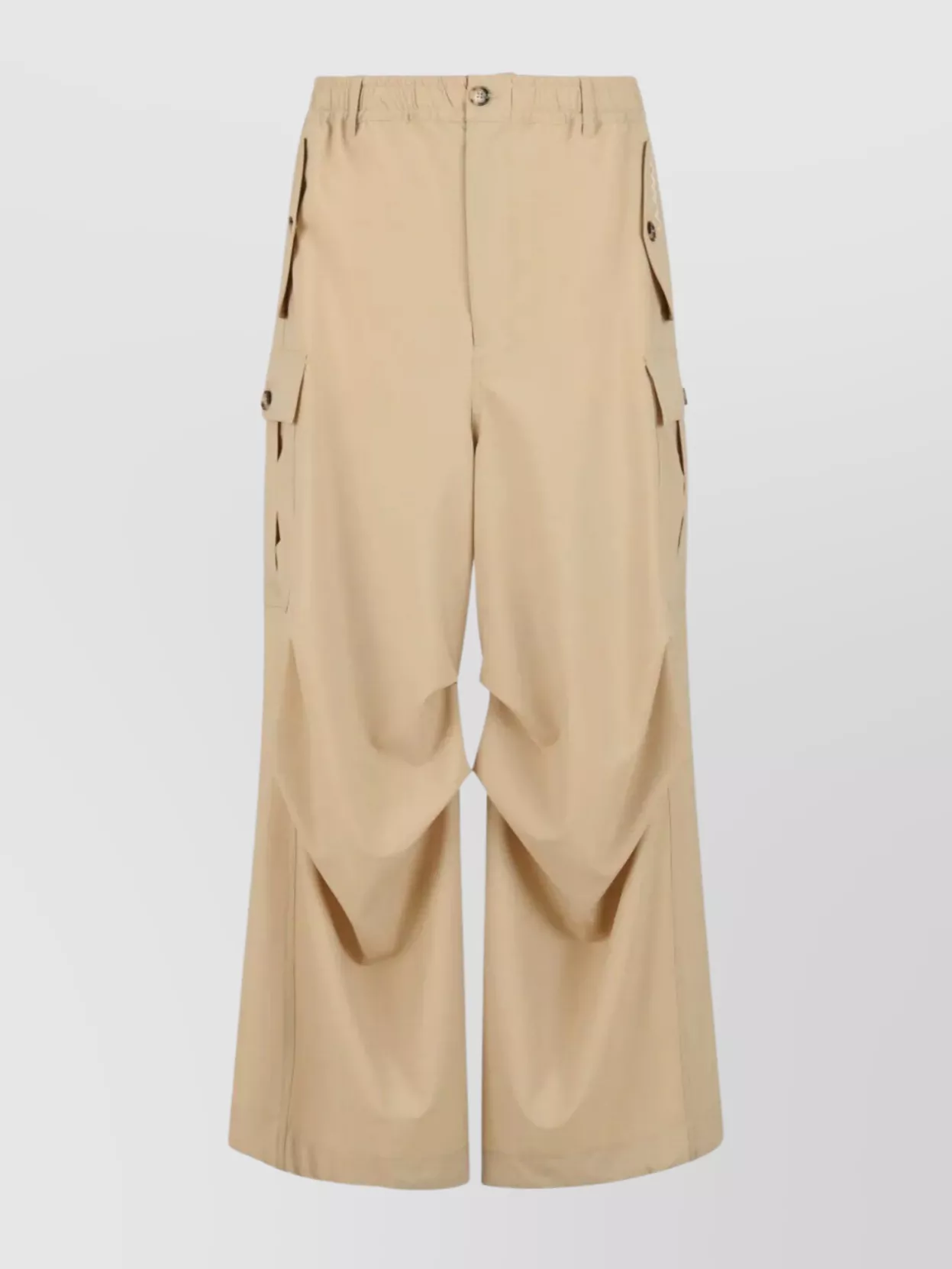 Marni Wide-leg Trousers Cargo Pockets In Multi