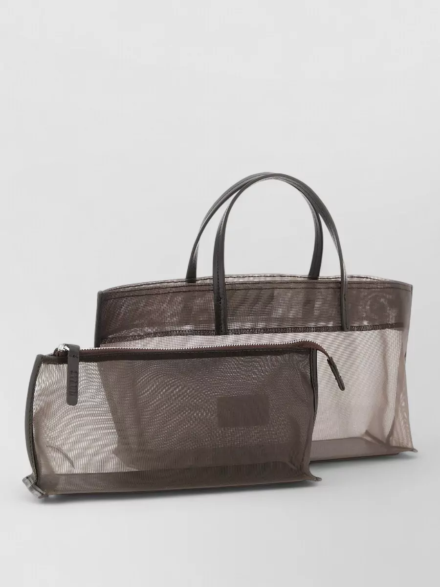 Staud Mini Mesh Tote Bag