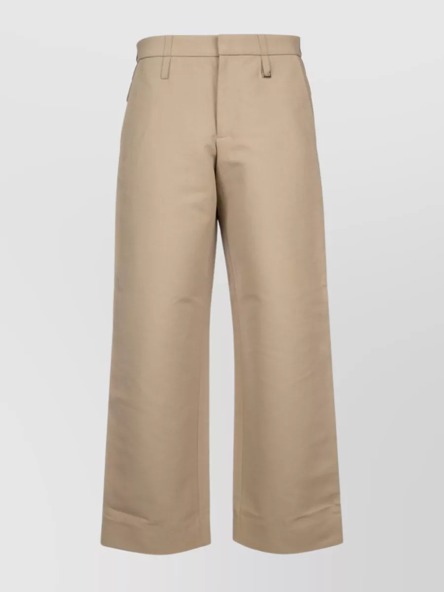 Shop Jacquemus Le Piccinni Flowing Wide-leg Trousers In Brown